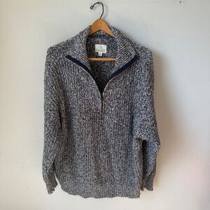 Offline by aerie chunky quarter zip sweater